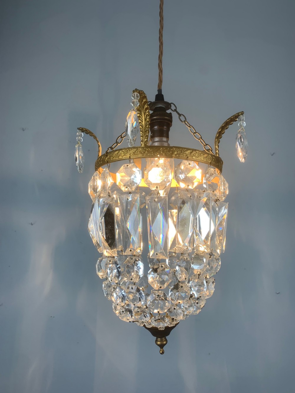 Crystal Lustre Chandelier, Ceiling Light  View III