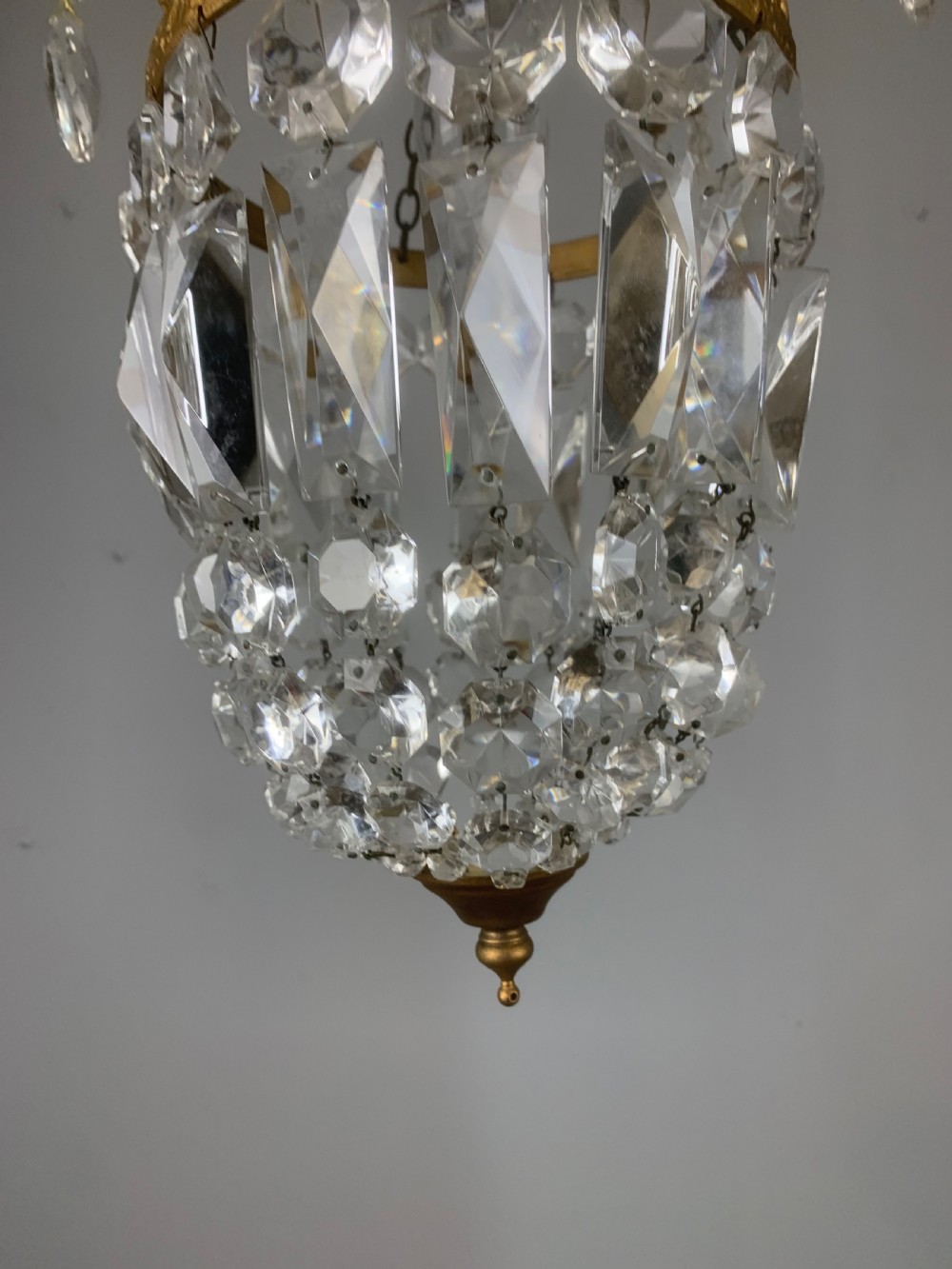 Crystal Lustre Chandelier, Ceiling Light  View V