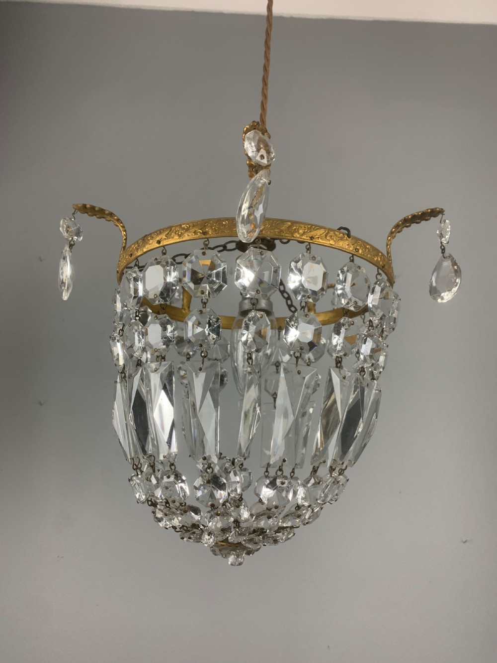 Crystal Lustre Chandelier, Ceiling Light View VIII