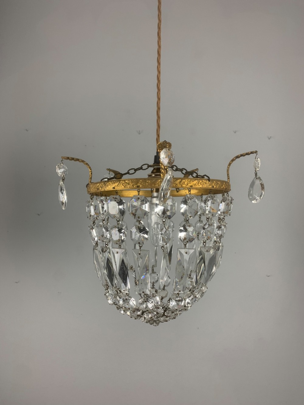 Crystal Lustre Chandelier, Ceiling Light View IX