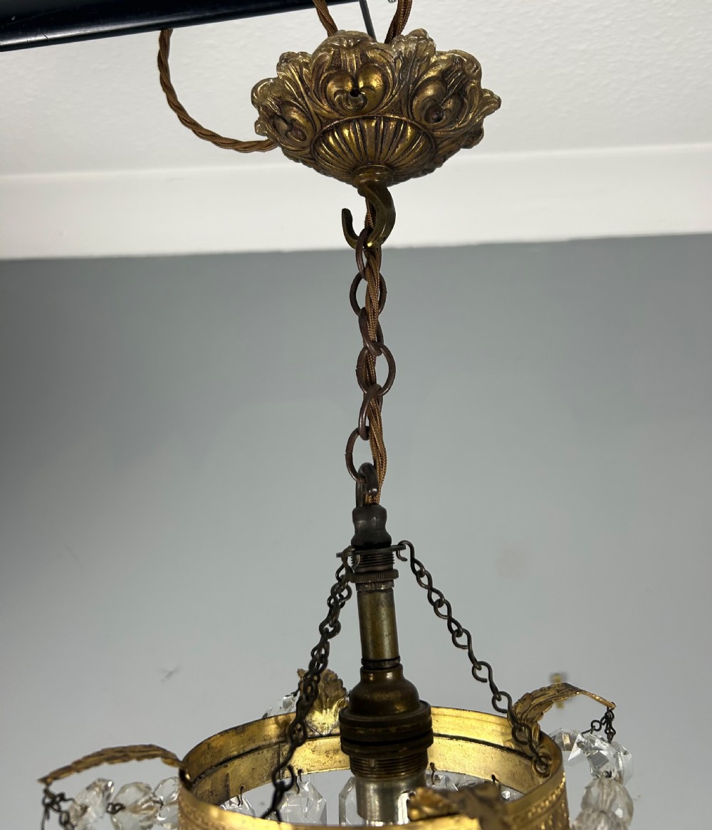 Crystal Lustre Chandelier, Ceiling Light View XI