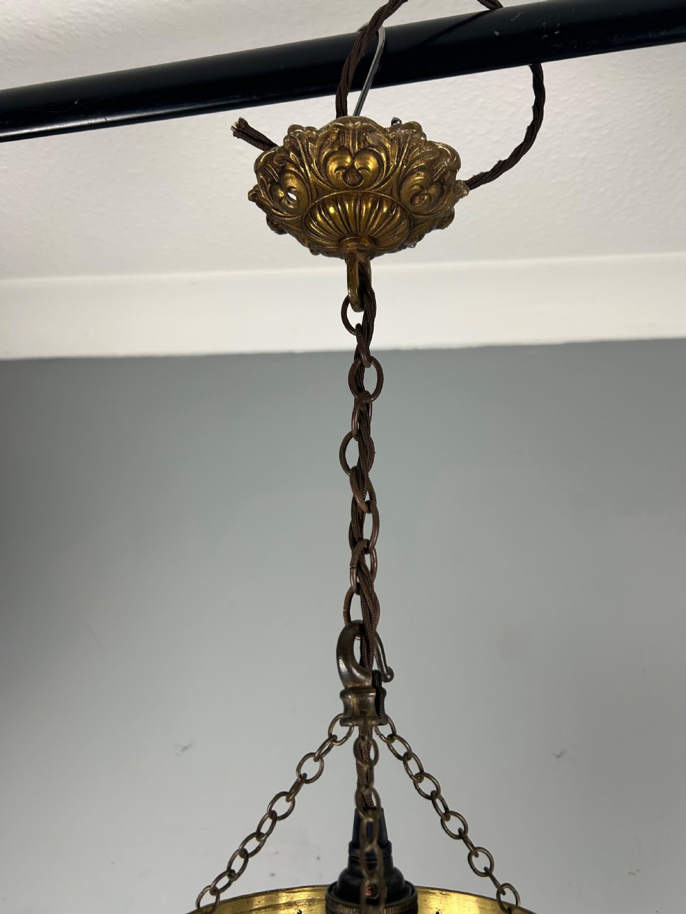 Crystal Lustre Chandelier, Ceiling Light View III