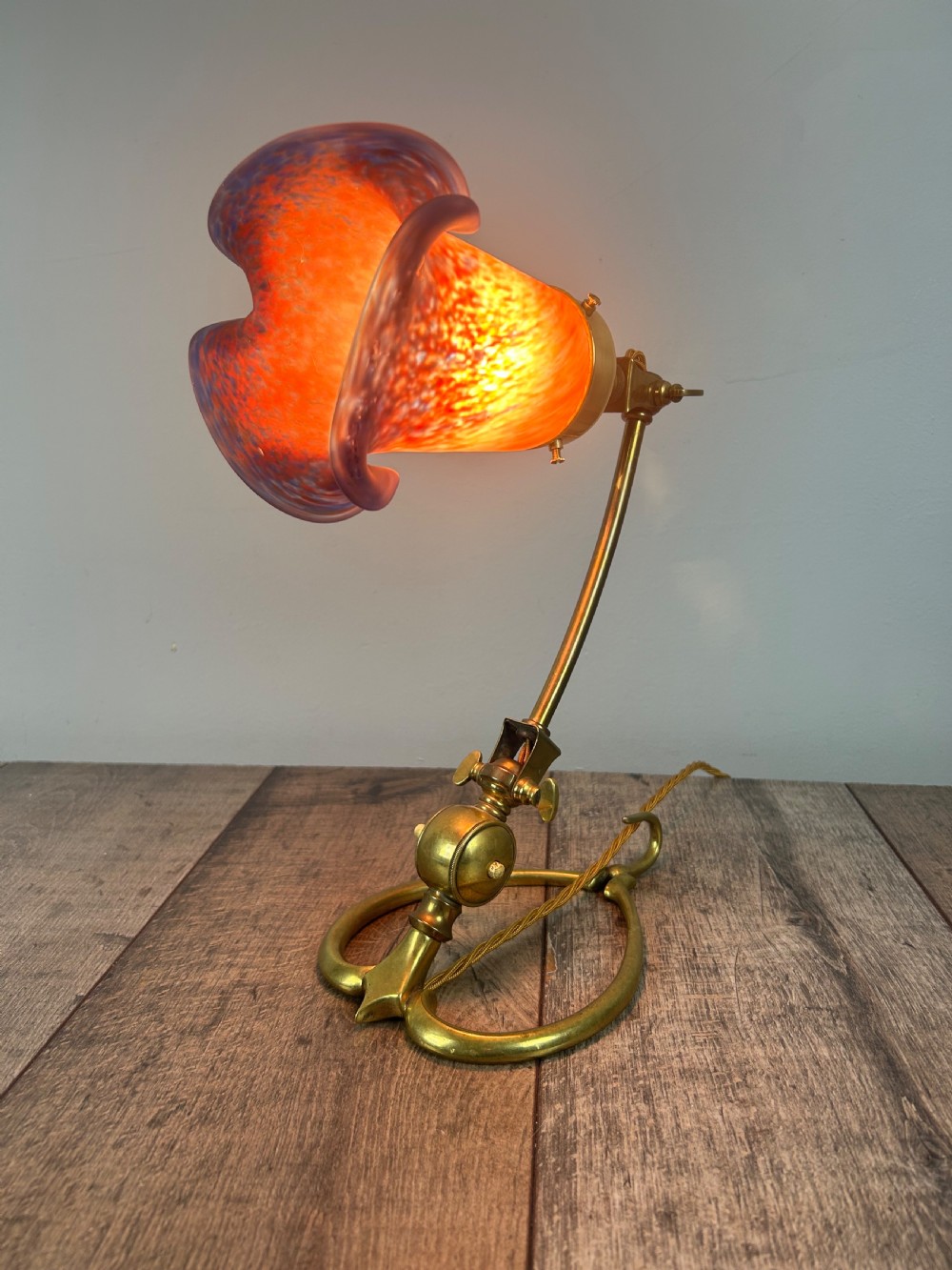 Adjustable Benson Style Pullman Table Lamp View III