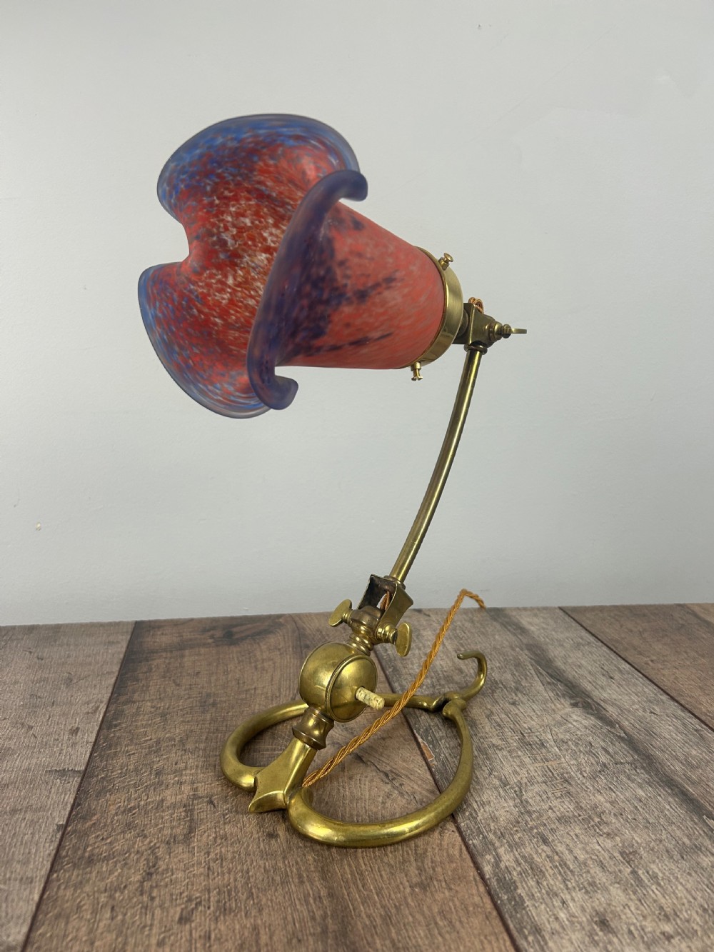 Adjustable Benson Style Pullman Table Lamp View V