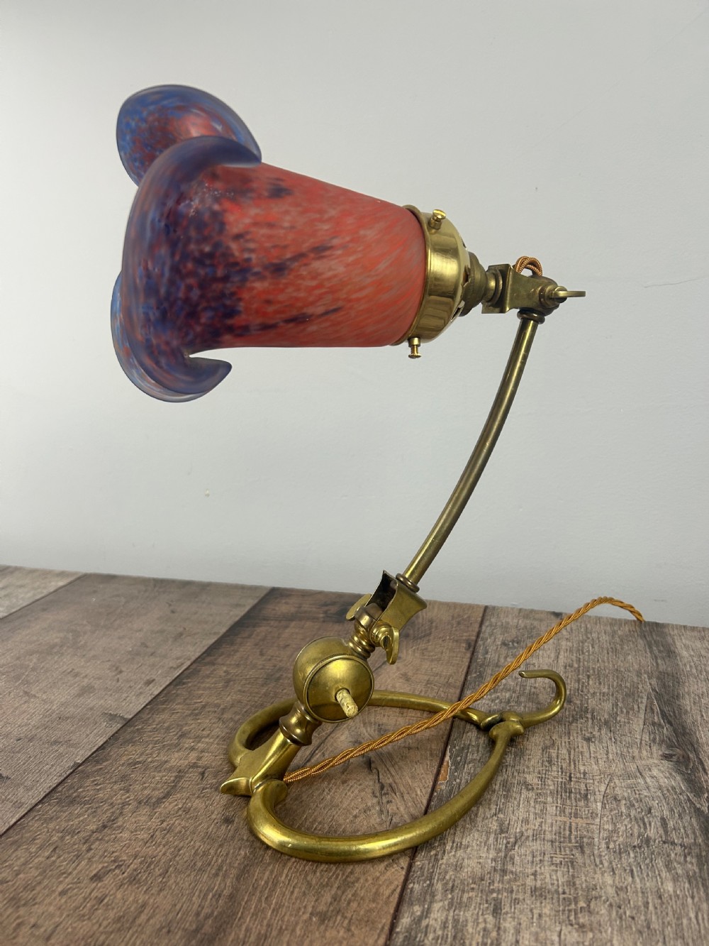 Adjustable Benson Style Pullman Table Lamp View VII