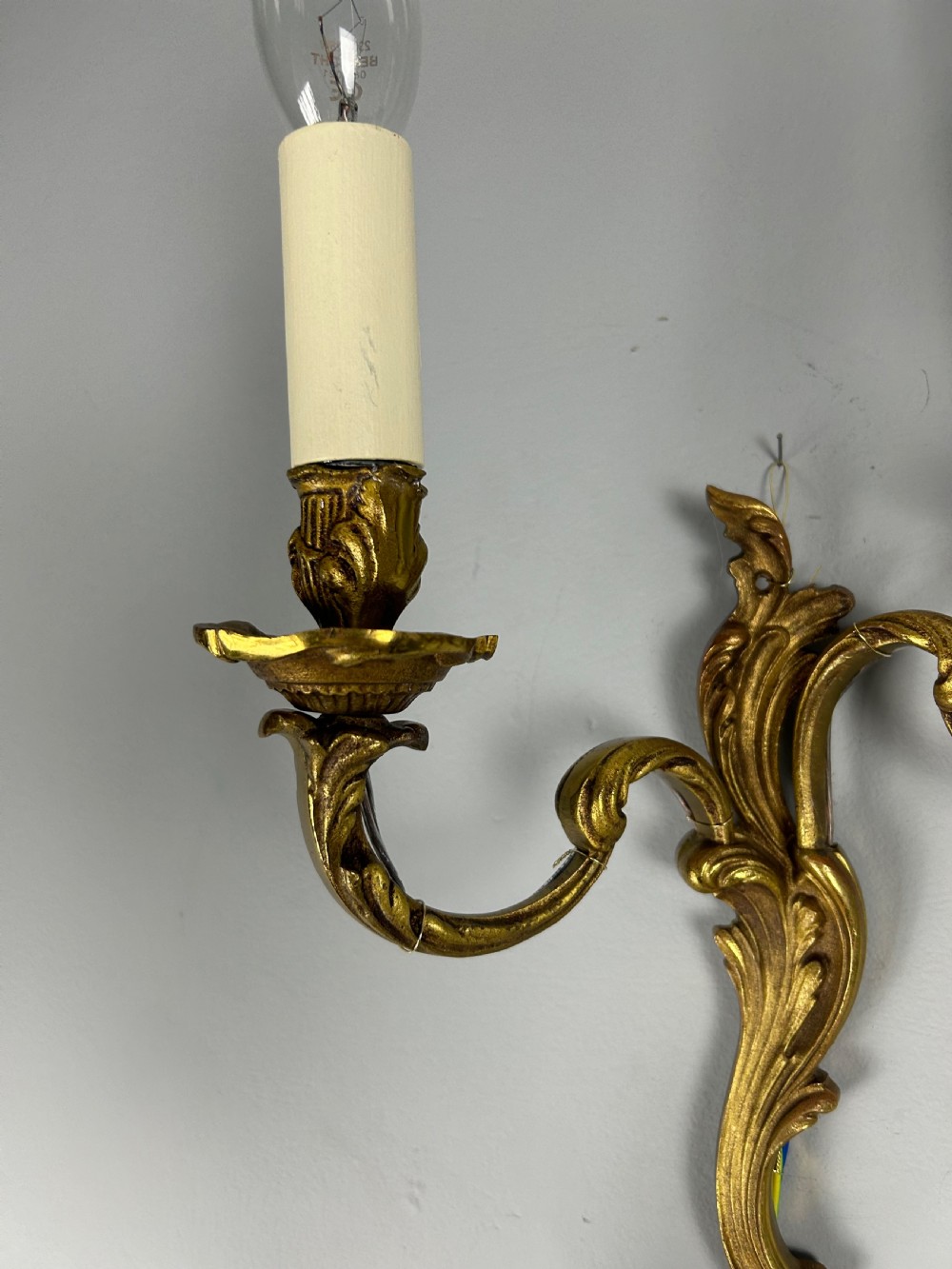 Set Of 4 French Gilded Antique Wall Lights View III