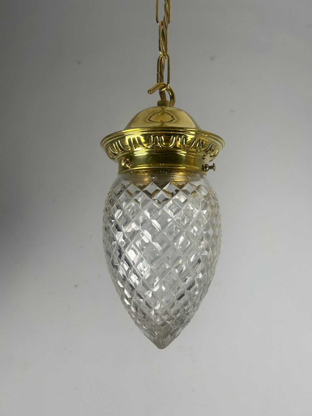 Crystal Glass Pendant Ceiling Light 