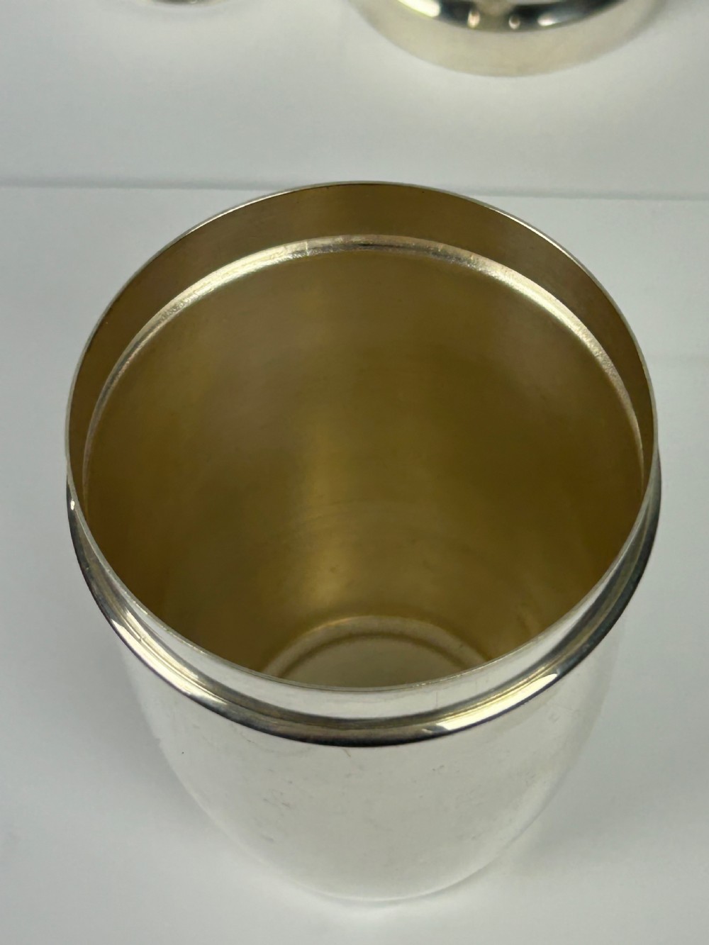 Wilhelm Wolff Art Deco Silver Plated Small Cocktail Shaker  View II