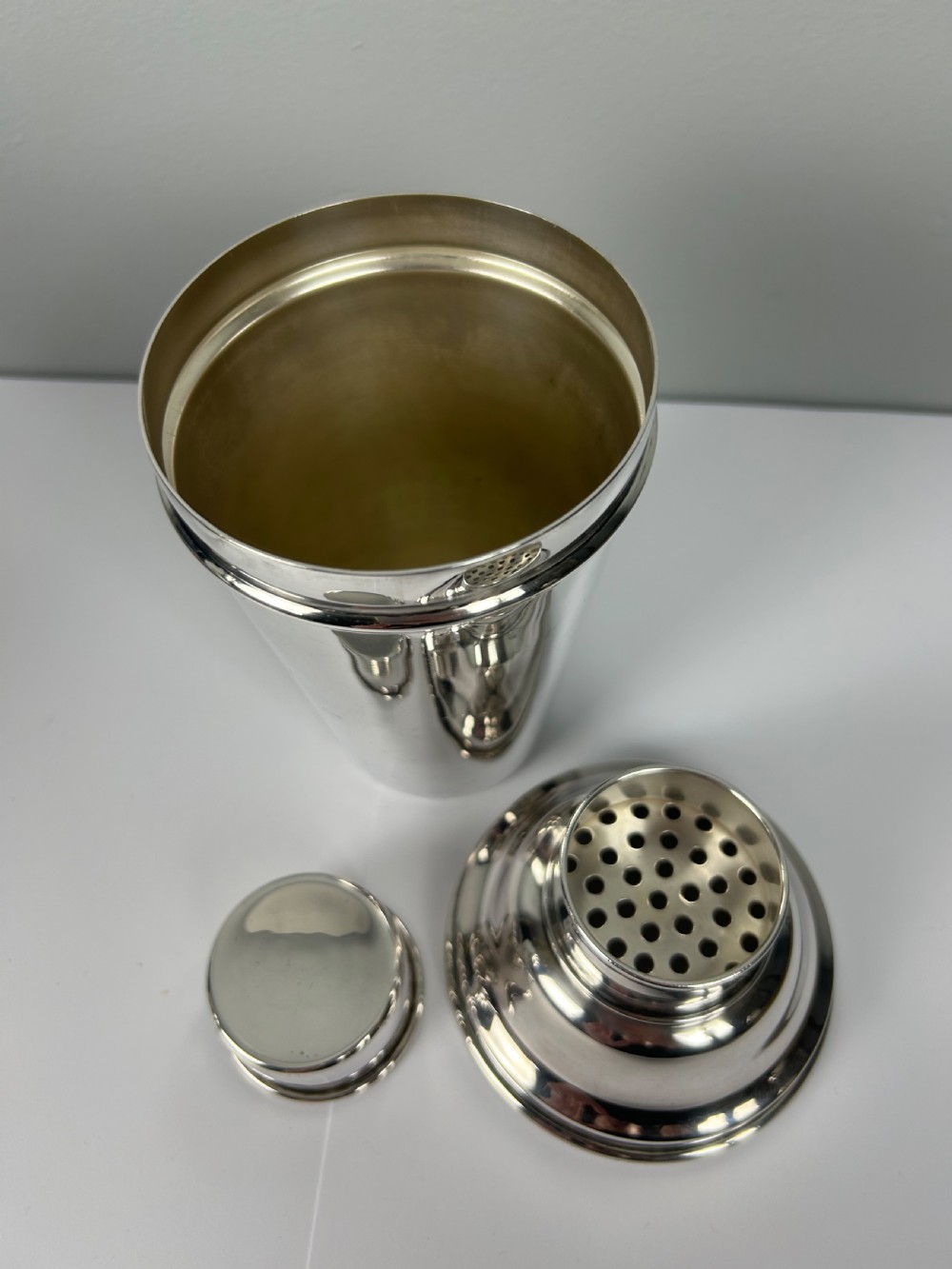 Art Deco Silver Plated Cocktail Shaker by Charles S Green & Co Ltd View IV
