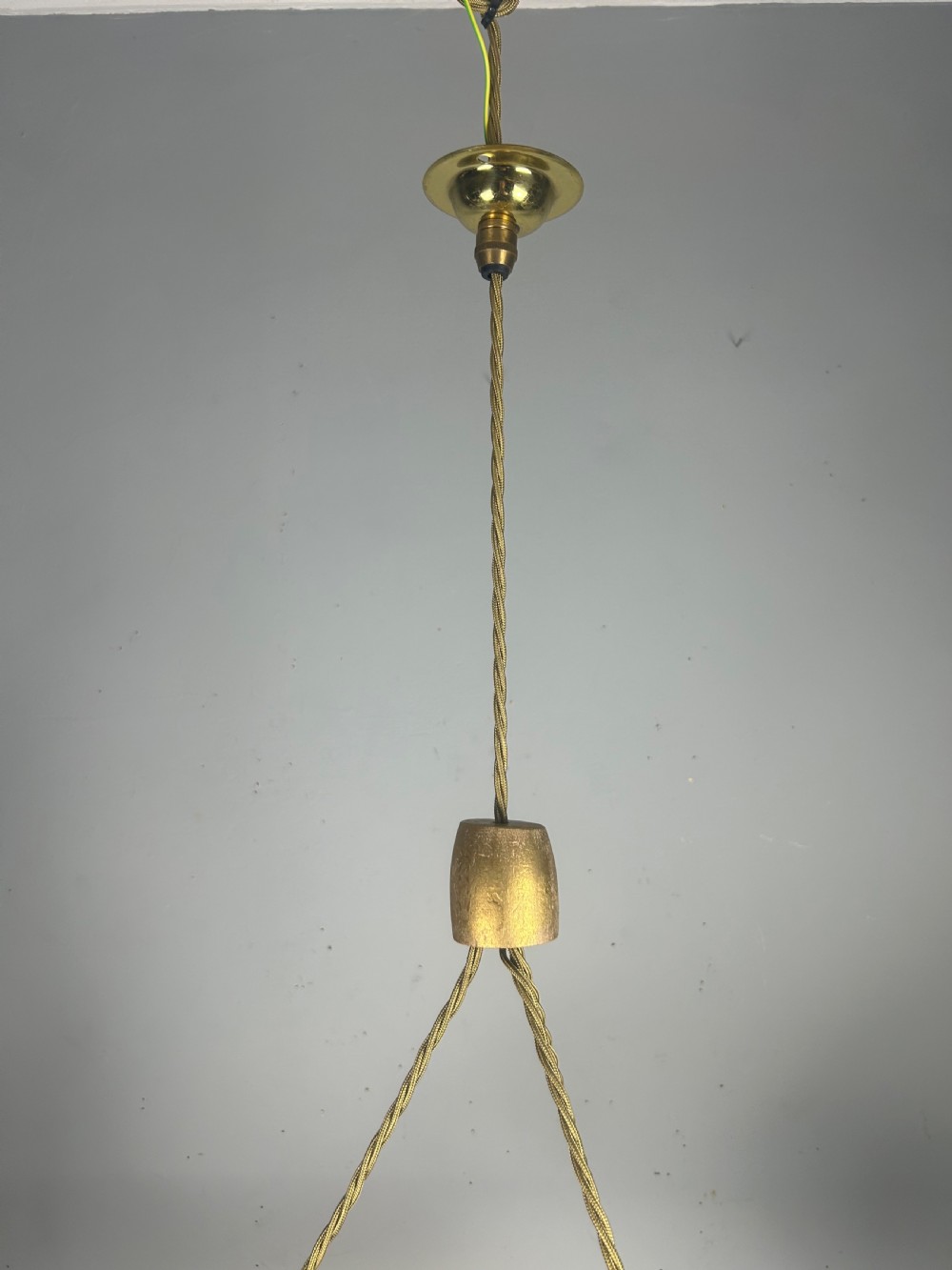 French Art Deco Ceiling Light, Plafonnier View VI