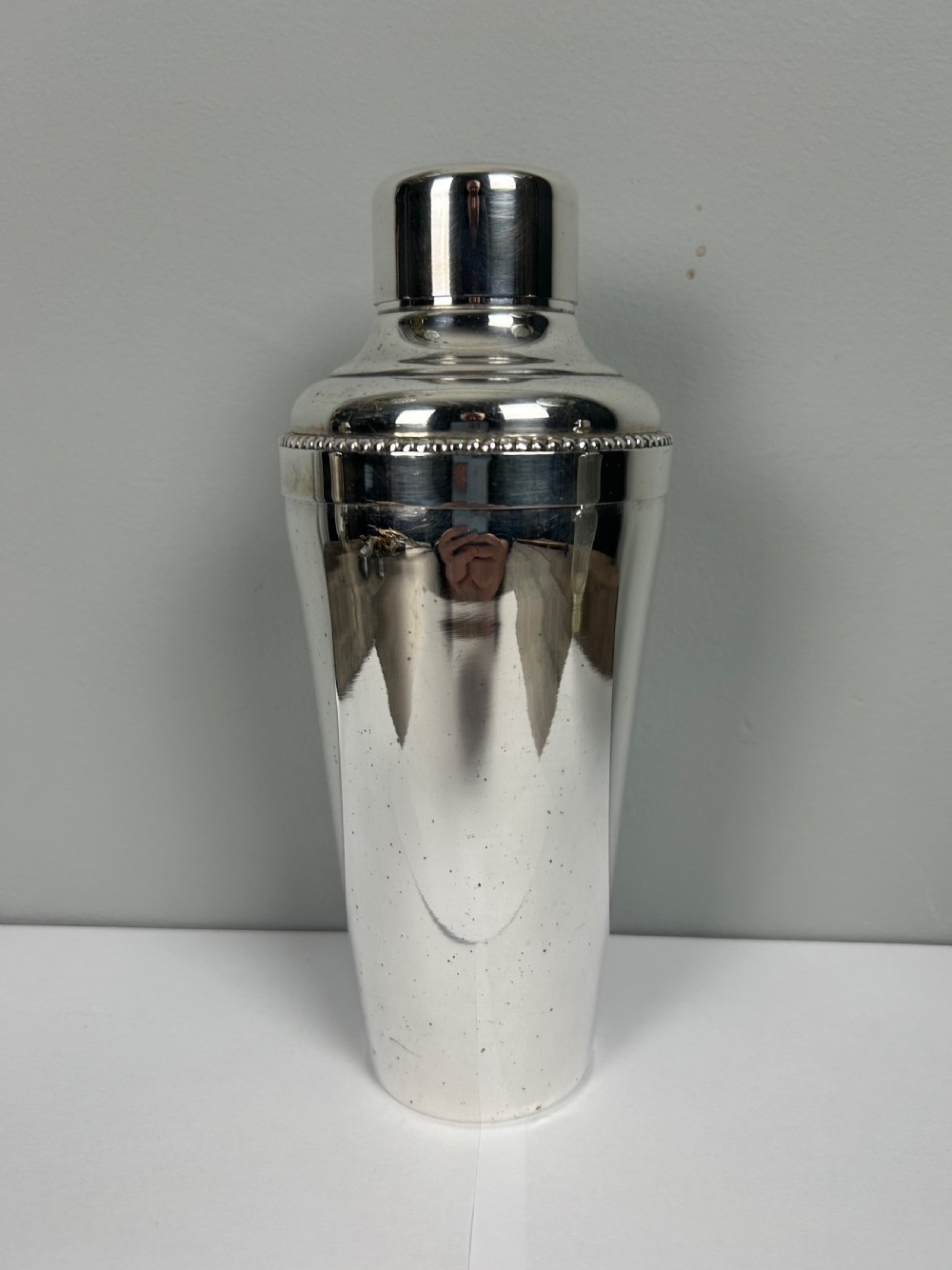 French Silver Plated Art Deco Cocktail Shaker View VIII