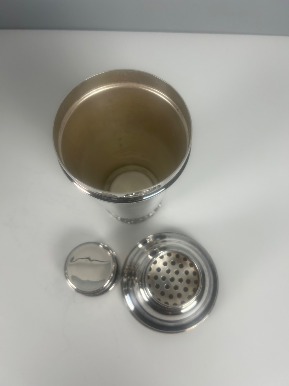 Art Deco Silver Plated Cocktail Shaker  View III