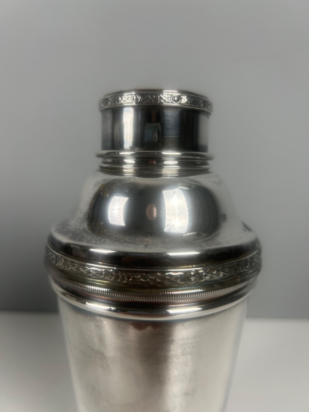 Art Deco Silver Plated Cocktail Shaker  View VII
