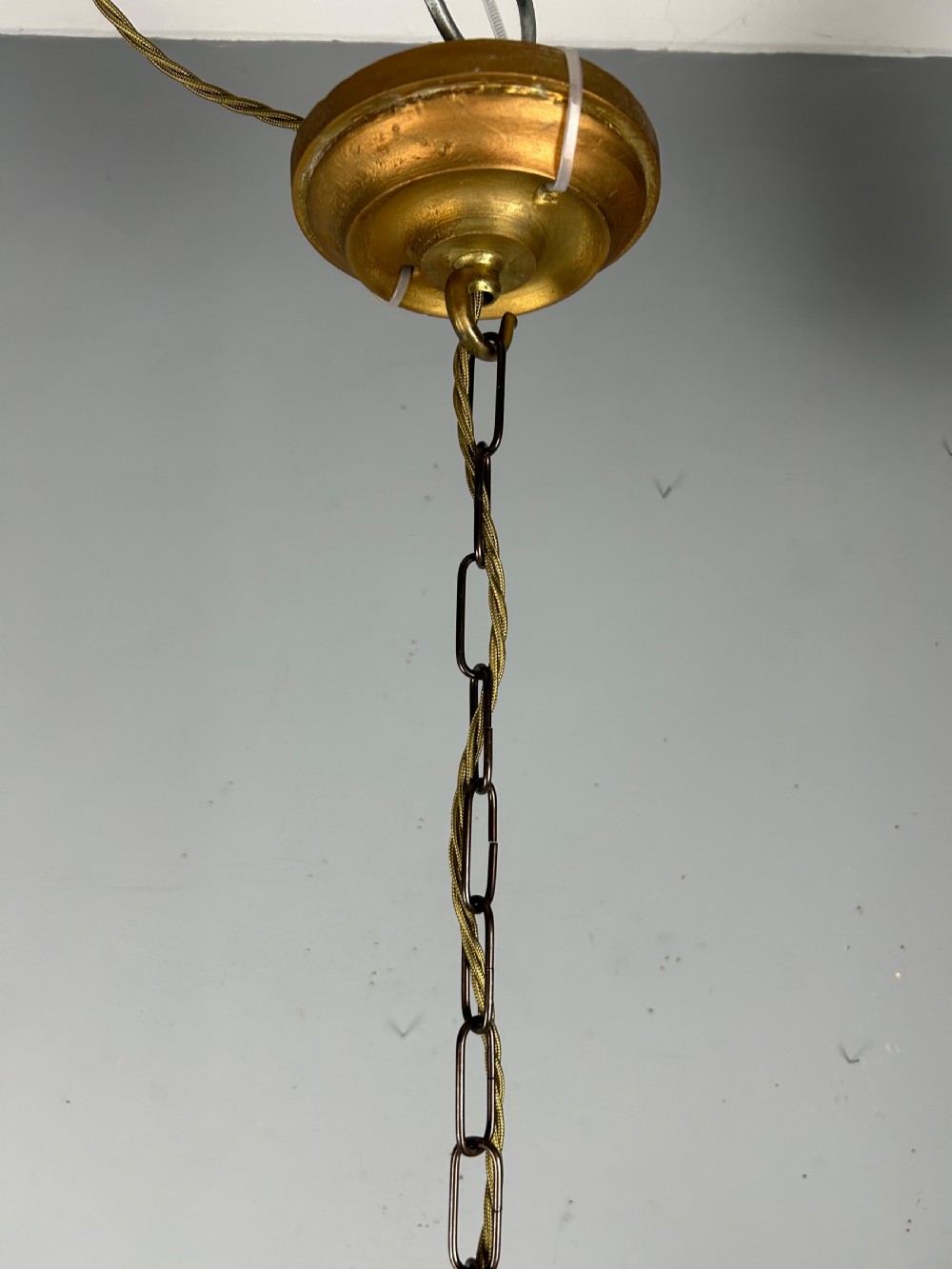 French Toleware 5 Light Chandelier Ceiling Light  View IX