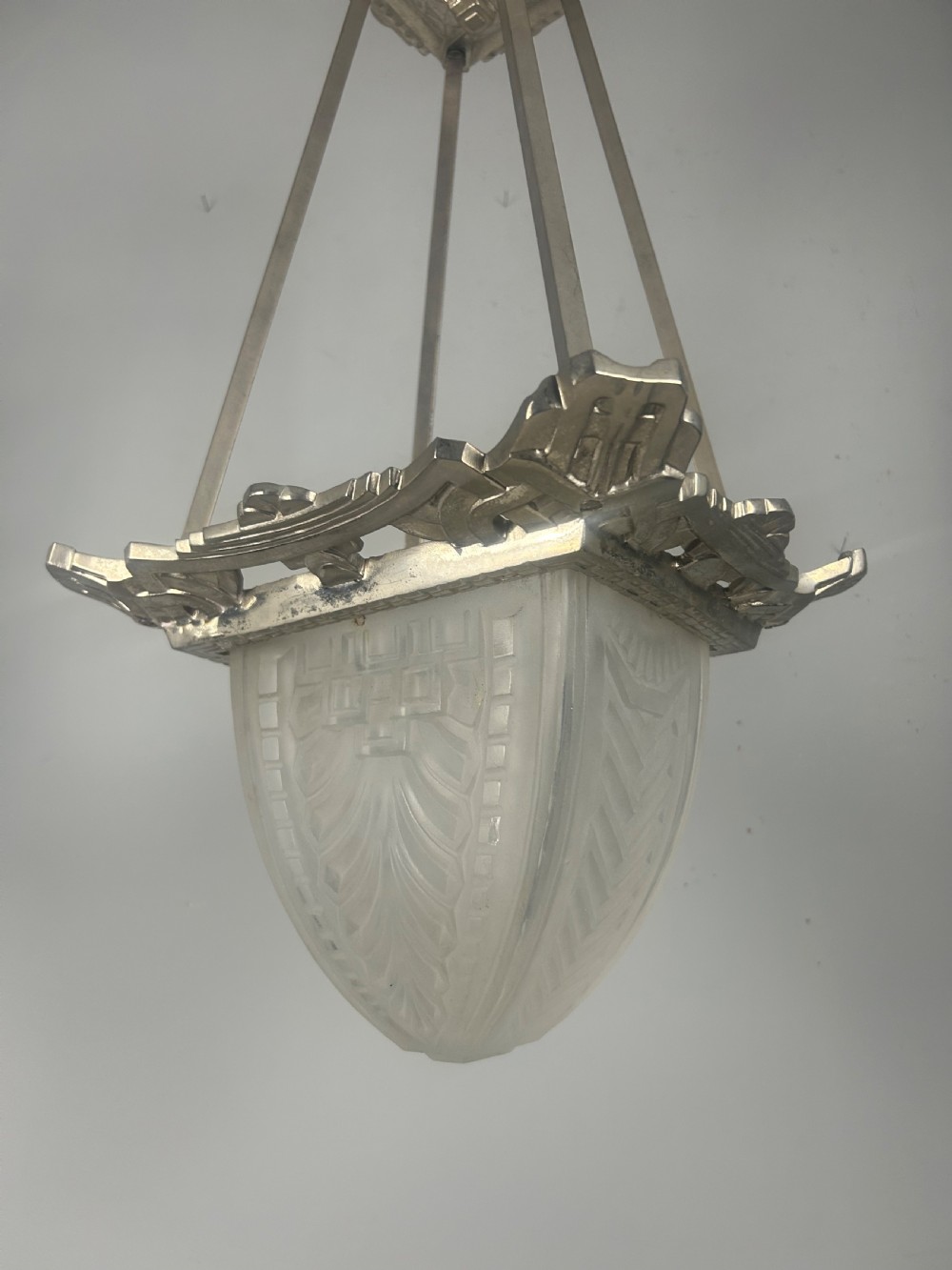 Art Deco Ceiling Light, Chandelier  View II