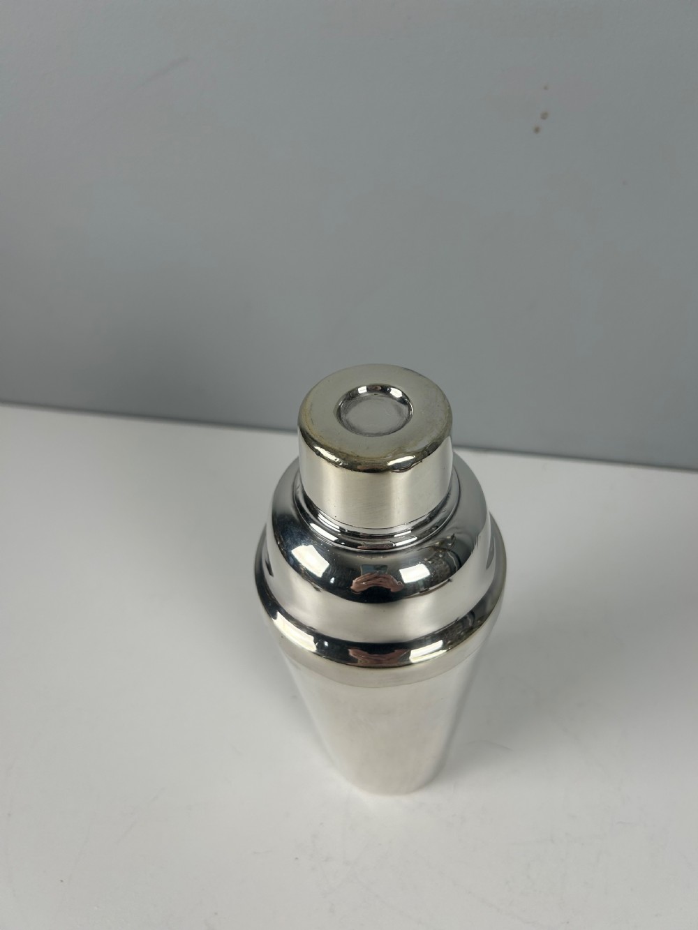 Gregory & Sheehan 1 Pint Art Deco Silver Plated Cocktail Shaker  View VI