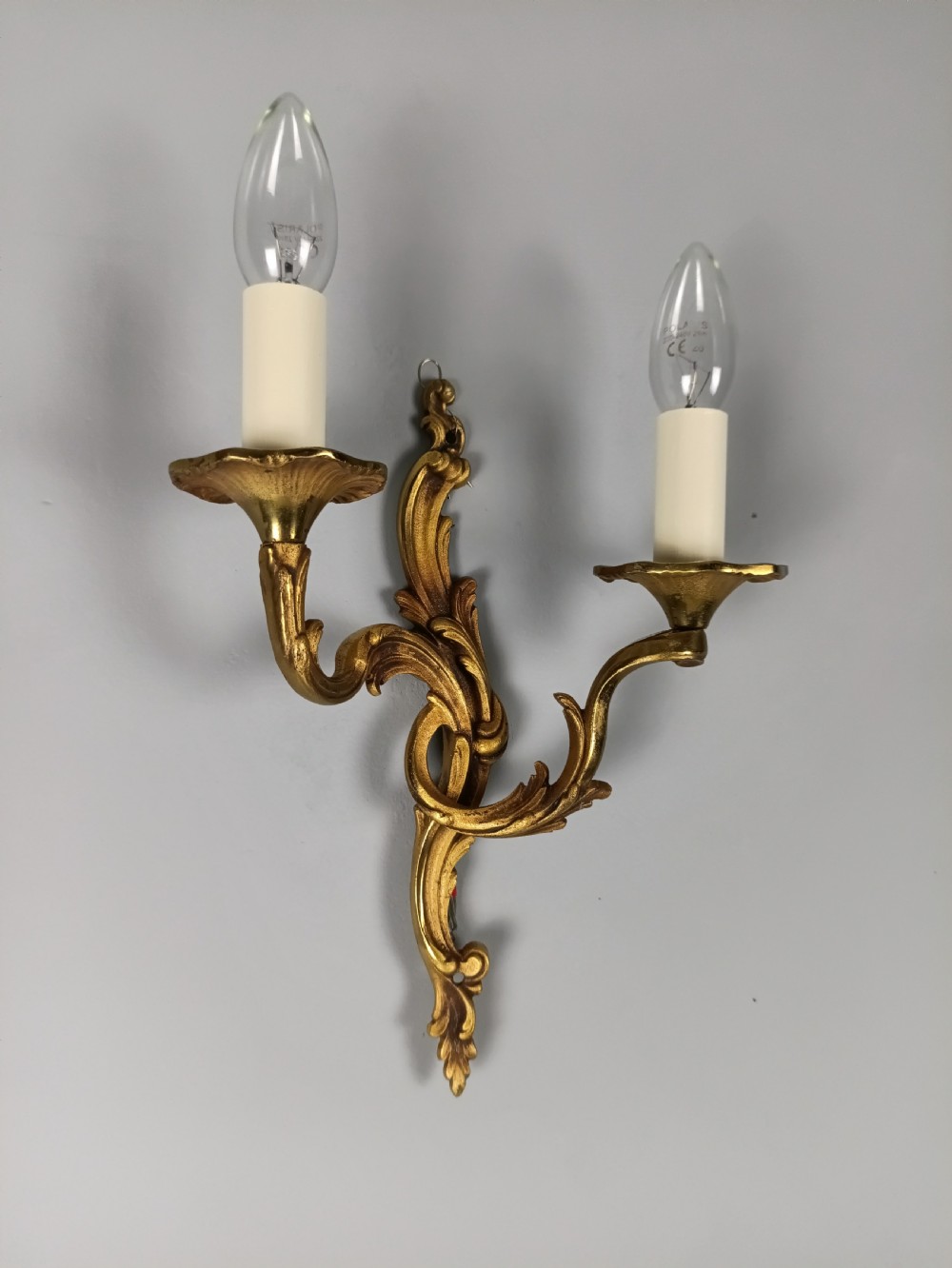 French Gilded Antique Wall Light View III