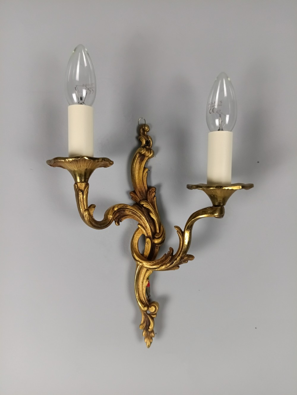 French Gilded Antique Wall Light View IV