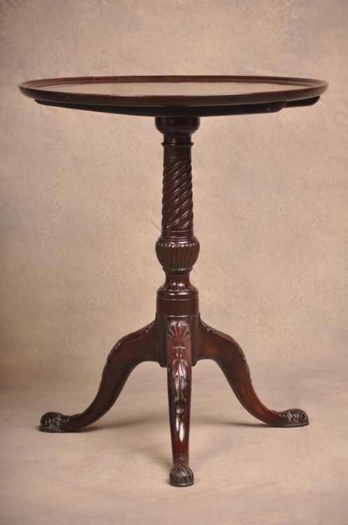 FINE 18TH CENTURY MAHOGANY TRIPOD TABLE - ADDITIONAL PHOTO 8