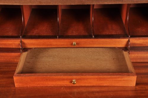FINE 18TH CENTURY MAHOGANY SECRETAIRE TALLBOY - ADDITIONAL PHOTO 6
