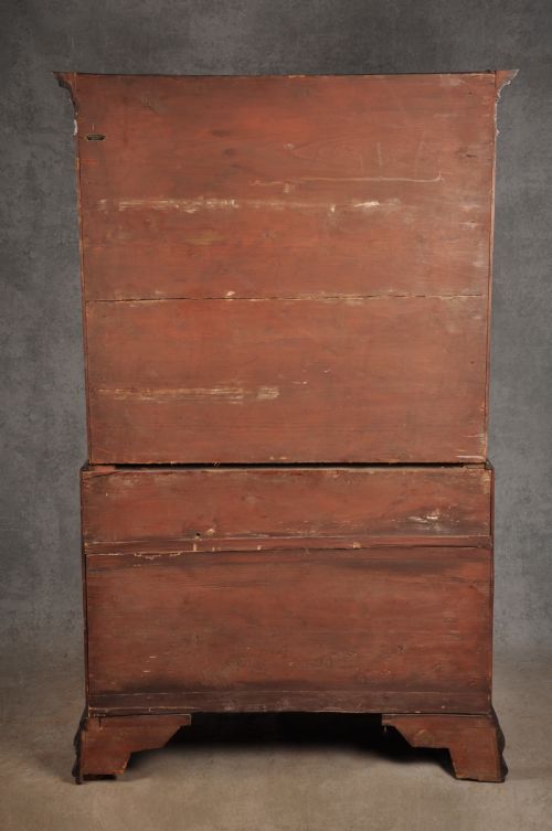FINE 18TH CENTURY MAHOGANY SECRETAIRE TALLBOY - ADDITIONAL PHOTO 24