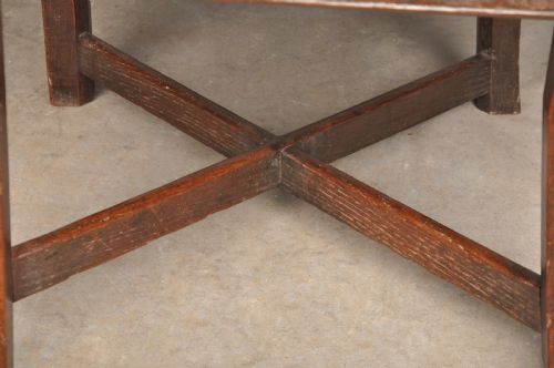 FINE 18TH CENTURY OAK CORNER CHAIR - ADDITIONAL PHOTO 7