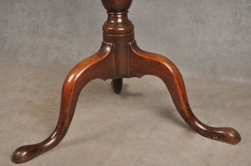 18TH CENTURY CHERRYWOOD TRIPOD TABLE - ADDITIONAL PHOTO 4