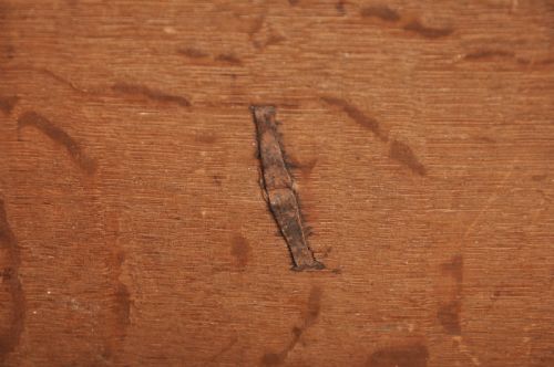 17TH CENTURY OAK COFFER - ADDITIONAL PHOTO 7