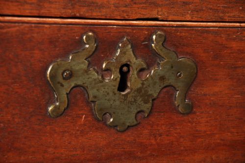 18TH CENTURY MAHOGANY SECRETAIRE TALLBOY - ADDITIONAL PHOTO 4