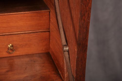 18TH CENTURY MAHOGANY SECRETAIRE TALLBOY - ADDITIONAL PHOTO 12