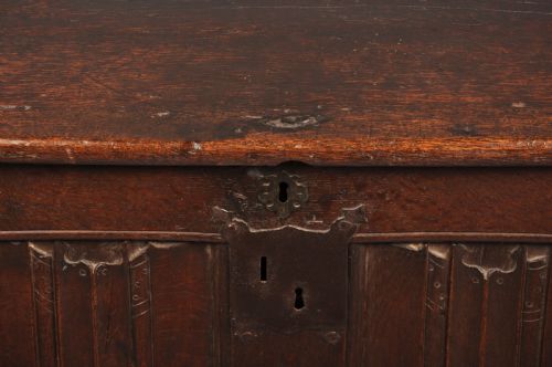 HENRY VIII OAK COFFER - ADDITIONAL PHOTO 2