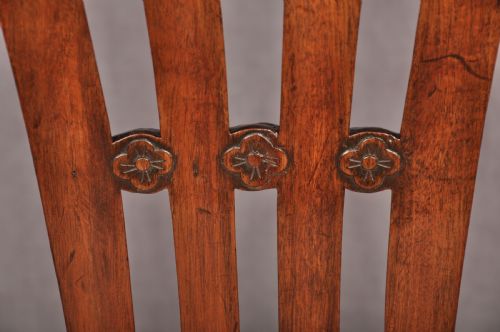 GEORGE II MAHOGANY ARMCHAIR - ADDITIONAL PHOTO 6