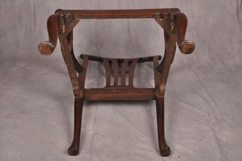GEORGE II MAHOGANY ARMCHAIR - ADDITIONAL PHOTO 10