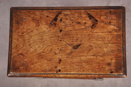 17TH CENTURY OAK JOINT STOOL - ADDITIONAL PHOTO 2