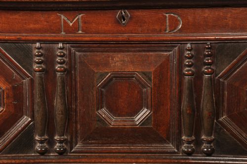 17TH CENTURY OAK MULE KIST - ADDITIONAL PHOTO 1