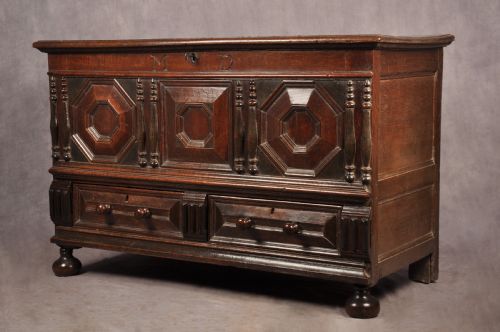 17TH CENTURY OAK MULE KIST - ADDITIONAL PHOTO 16