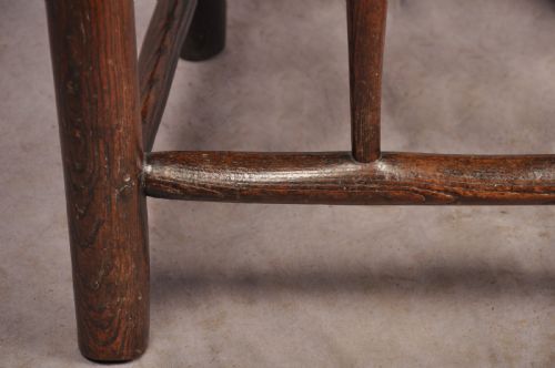 A NEAR PAIR OF 17TH CENTURY ASH TURNERS CHAIRS - ADDITIONAL PHOTO 7
