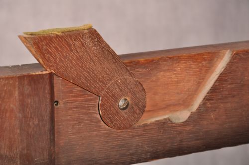 FINE 18TH CENTURY MAHOGANY TRIPLE TOP CARD TABLE - ADDITIONAL PHOTO 12