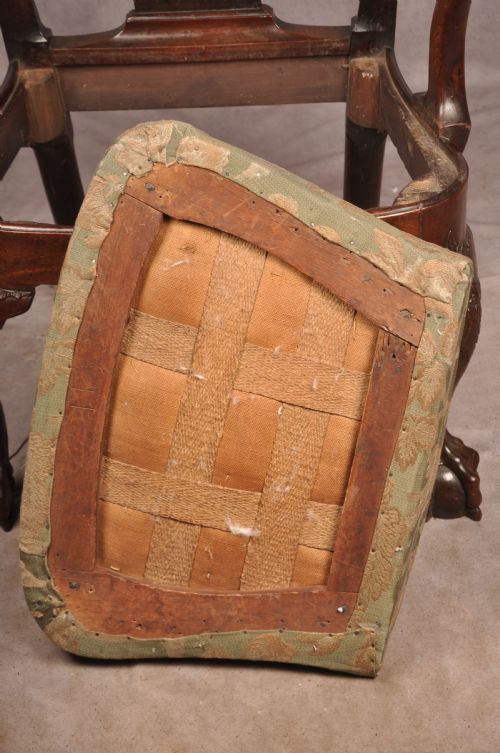 FINE RARE 18TH CENTURY IRISH MAHOGANY ARMCHAIR - ADDITIONAL PHOTO 17