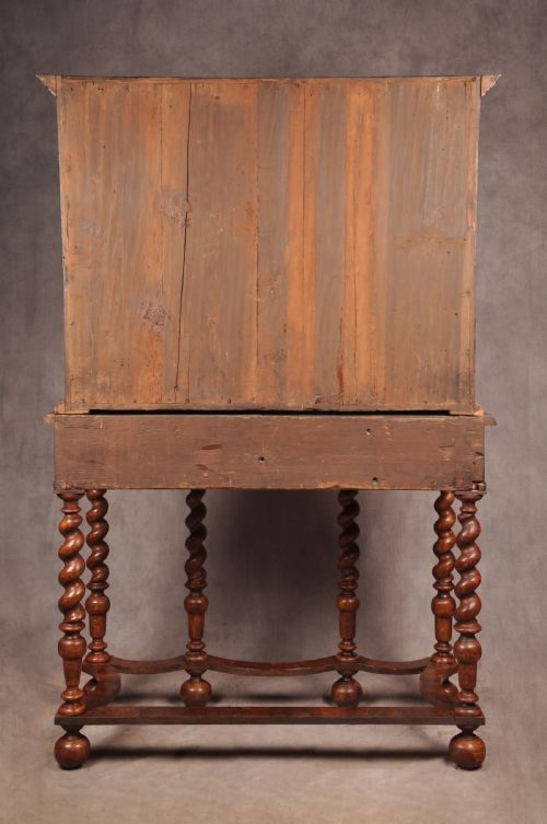IMPORTANT 17TH CENTURY KINGWOOD CABINET ON STAND - ADDITIONAL PHOTO 23