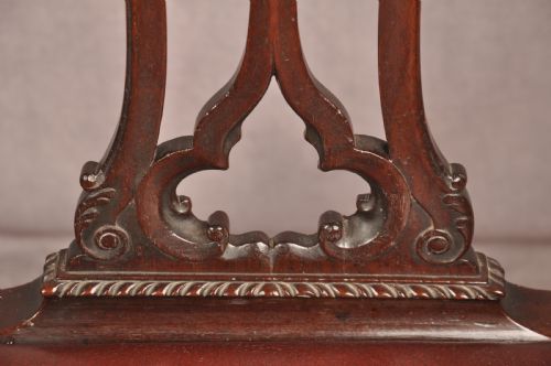 FINE 18TH CENTURY GOTHIC CHIPPENDALE ARMCHAIR - ADDITIONAL PHOTO 11