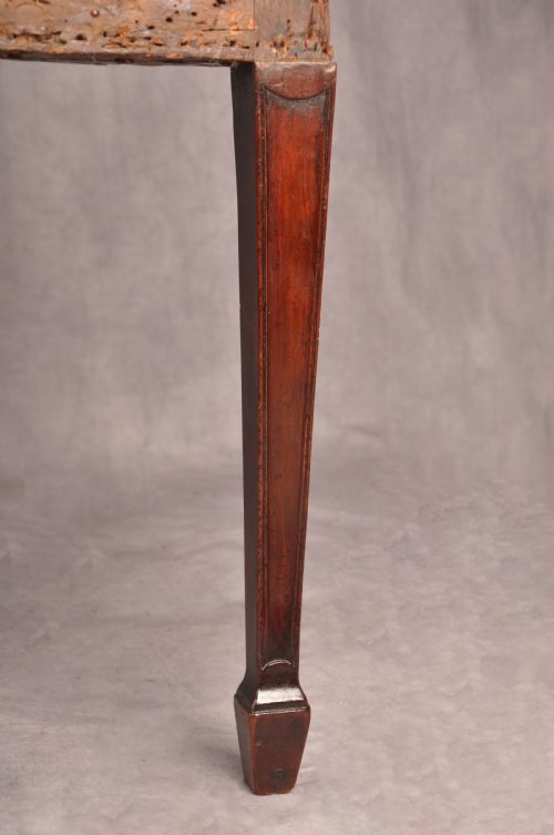 RARE 18TH CENTURY HEPPLEWHITE SETTEE - ADDITIONAL PHOTO 7