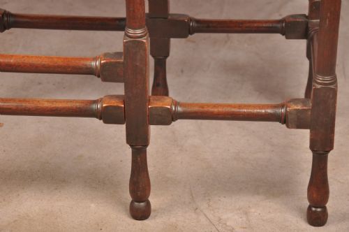 FINE 18TH CENTURY MAHOGANY SPIDER TABLE - ADDITIONAL PHOTO 6