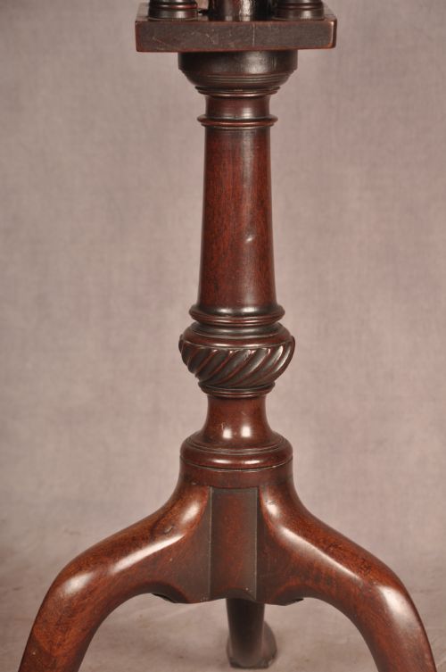 FINE 18TH CENTURY MAHOGANY TRIPOD TABLE - ADDITIONAL PHOTO 6