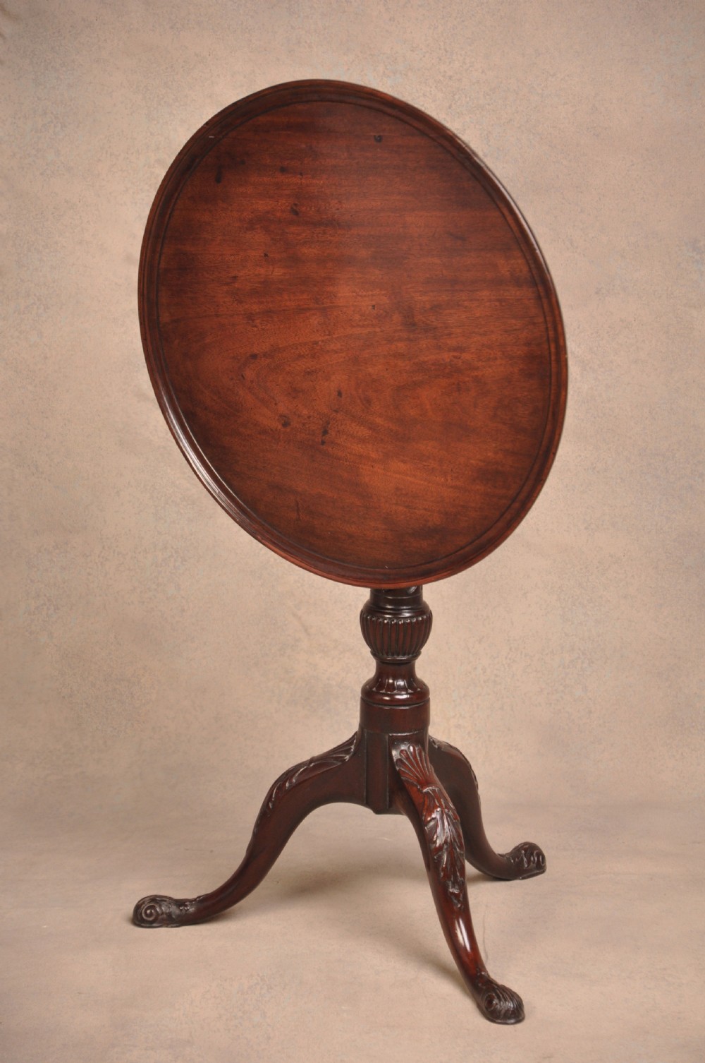 Fine 18th Century Mahogany Tripod Table View II