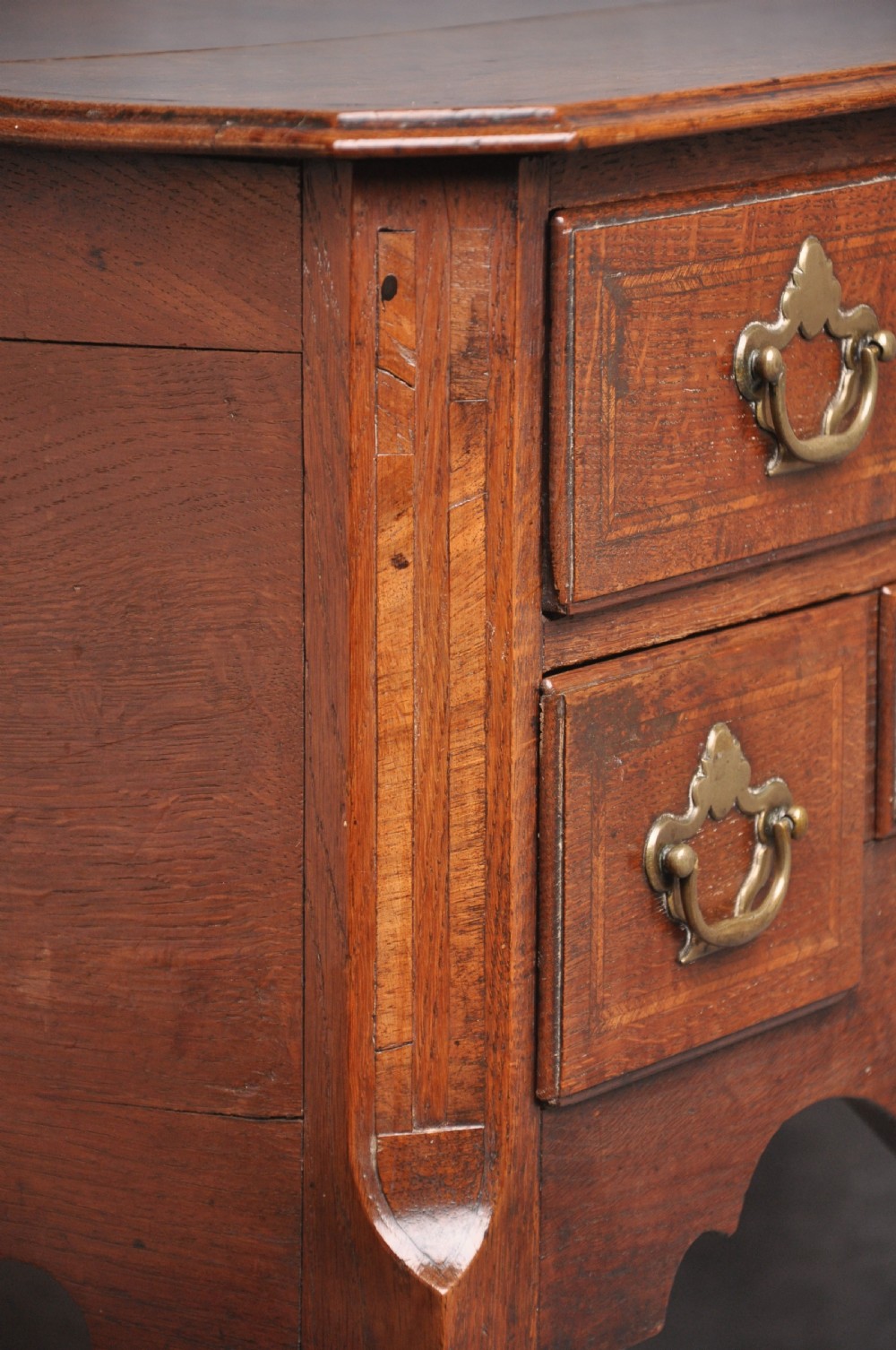 Fine 18th Century Oak Lowboy  View V