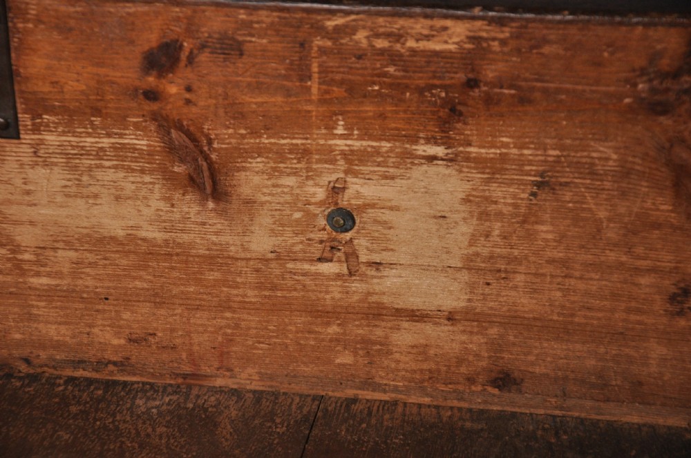 Small Early 18th Century Walnut Bureau View XI
