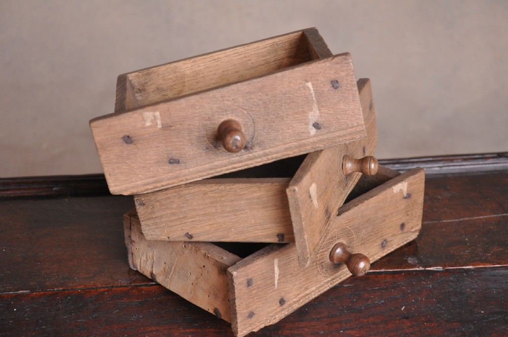 17th Century Oak Bible Box  View VII