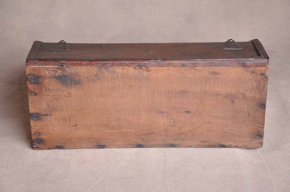 17th Century Oak Bible Box  View XI