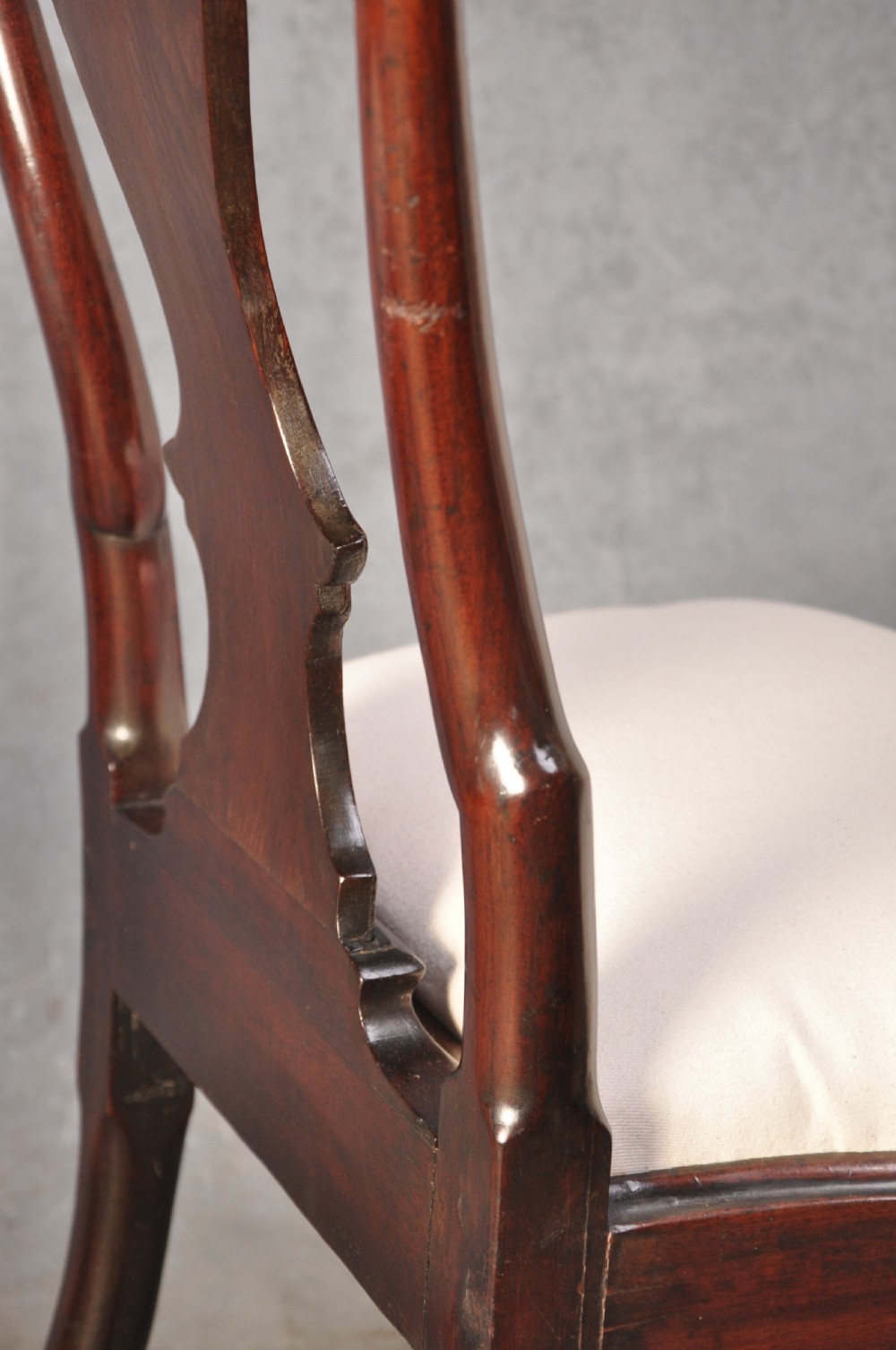 Fine Pair Of Early 18th Century Mahogany Side Chairs View VI